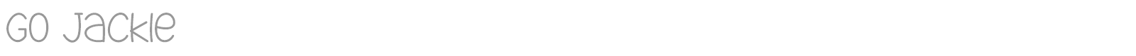 Go Jackie font preview
